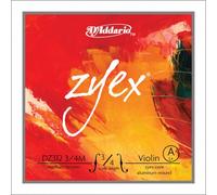 D 'Addario DZ312 - 3/4 M de 10 cuerdas Violín 3/4 Medium Zyex, 10 unidades