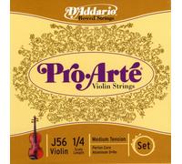 D 'Addario J56 - 1/4 M de B10 Cuerdas Violín 1/4 - Medium ProArte, 10 unidades