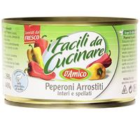 D 'Amico - I fácil de cocinar, pimientos arrostiti, Interi y spellati - 400 g