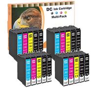 D&C 20x Cartuchos de Tinta Compatible para Epson 29 29XL Compatible con Epson Expression Home XP-235 XP-245 XP-247 XP-255 XP-257 XP-332 XP-335 XP-342 XP-345 XP-352 XP-355 XP-432 XP-435