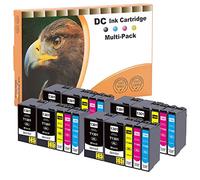D&C 20x Cartuchos de Tinta compatibles para Epson 130XL T130XL para Epson Workforce WF-3540DTWF WF-7015 WF-7515 WF-7525 Stylus B42WD BX-525WD BX-535WD BX-625FWD BX-630FW 35FWD BX-925FWD BX-935FWD