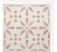 d-c-fix 6 vinilos azulejos adhesivos de pared Flores vintage - impermeable y lavable - paneles decorativos pegatinas baldosas decoración revestimiento PVC - para baño, cocina - 30x30 cm