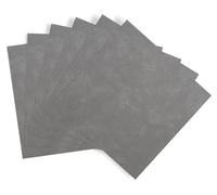 d-c-fix 6 vinilos azulejos adhesivos de pared Gris oscuro 15x15 cm - paneles decorativos lavables pegatinas baldosas decoración revestimiento PVC - para baño, cocina