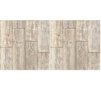 d-c-fix 6 vinilos azulejos adhesivos de pared Roble rústico 30x30 cm - impermeable y lavable - paneles decorativos pegatinas baldosas decoración revestimiento PVC - para baño, cocina (Paquete de 2)