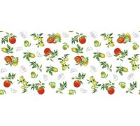 d-c-fix mantel hule mesa Manhattan Citronela - antimanchas resinado impermeable moderno - plastico pvc vinilo - para interior y exterior - 110 cm x 140 cm rectangular