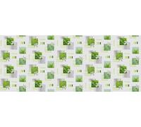 d-c-fix mantel hule mesa Manhattan Palmira - antimanchas resinado impermeable moderno - plastico pvc vinilo - para interior y exterior - 110 cm x 140 cm rectangular