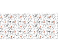 d-c-fix mantel hule mesa PVC-free Mar Estrellas - antimanchas resinado impermeable moderno - plastico - para interior y exterior - 110 cm x 140 cm rectangular
