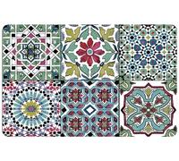 d-c-fix manteles Individuales Rio Farosso - Lavables Antimanchas plastico PVC - tapetes para Mesa salvamanteles bajoplatos mantelitos - 29 cm x 44 cm Rectangular (Paquete de 6)