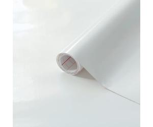d-c-fix Película adhesiva para muebles - Blanco 67,5 cm x 2 m | film adhesivo decorativo de fácil limpieza para cocina, armarios, mesas y alféizares - moderno y duradero