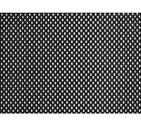 d-c-fix protector cajónes cocina Uni black - antideslizante reutilizable para armario, estantes - plastico EVA rollo estera forro 30 cm x 1,5 m