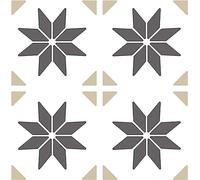 d-c-fix suelo vinilo autoadhesivo Estrellas vívidas - 11 losetas - impermeable, decorativo vinilico - baldosas azulejos adhesivos PVC - para cocina, baño y salón - 30x30 cm