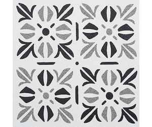 d-c-fix suelo vinilo autoadhesivo Patrones de cubia - 11 losetas - impermeable, decorativo vinilico - baldosas azulejos adhesivos PVC - para cocina, baño y salón - 30x30 cm