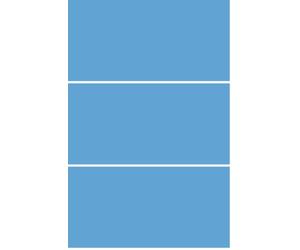d-c-fix Vinilo Adhesivo Muebles Agua Unicolor Brillante Autoadhesivo Impermeable Decorativo para Cocina, Armario, Puerta, Mesa Papel Pintado forrar Rollo láminas 45 cm x 2 m (Paquete de 3)