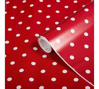 d-c-fix vinilo adhesivo muebles Petersen rojo colorido autoadhesivo impermeable decorativo para cocina, armario, puerta, mesa papel pintado forrar rollo láminas 45 cm x 2 m