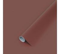 d-c-fix vinilo adhesivo muebles rojo óxido autoadhesivo impermeable decorativo para cocina, armario, puerta, mesa papel pintado forrar rollo láminas 67,5 cm x 2 m