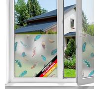 d-c-fix vinilo adhesivo para cristales ventanas Finja estático premium opaco translúcido privacidad decorativo para mampara de ducha baño lámina pegatina 45 cm x 1,5 m