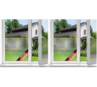 d-c-fix Vinilo Adhesivo para Cristales Ventanas lechoso estático Opaco translúcido privacidad Decorativo para mampara de Ducha baño lámina Pegatina 45 cm x 1,5 m (Paquete de 2)