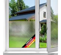 d-c-fix vinilo adhesivo para cristales ventanas lechoso estático premium opaco translúcido privacidad decorativo para mampara de ducha baño lámina pegatina 45 cm x 1,5 m