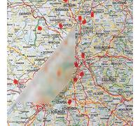 d-c-fix vinilo adhesivo transparente cristal claro brillante - universal protector - como lámina y forro para libros mesa ventanas muebles puertas cocina papel 45 cm x 2 m