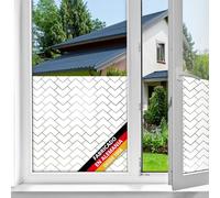 d-c-fix vinilo adhesivo para cristales ventanas Chester estático premium opaco translúcido privacidad decorativo para mampara de ducha baño lámina pegatina 45 cm x 1,5 m