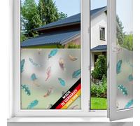 d-c-fix vinilo adhesivo para cristales ventanas Finja estático premium opaco translúcido privacidad decorativo para mampara de ducha baño lámina pegatina 67,5 cm x 1,5 m