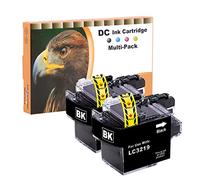 D&C LC3219 XL Cartuchos de Tinta compatibles con Brother LC-3217 LC-3219 Negro para Brother MFC-J5330DW MFC-J5335DW MFC-J5730DW MFC-J5930DW MFC-J6530DW MFC-J6930DW MFC-J6935DW (2 Pack)