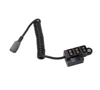 D Cable Divisor de Toque con Pantalla Digital LED B Tipo 3 Puerto D Cable de Alimentación del Bosque Divisor de Toque para la Batería de la Cámara de Montaje V
