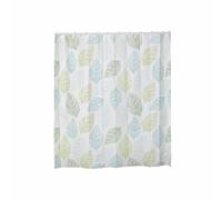 D,casa - Cortina Hojas Verde de Peva Oriental para Cuarto de Baño de 180 x 180 cm Sol Naciente (Hojas Verde)