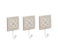 D,casa - Perchero de Pared Madera de 3 Colgantes Triple Panot Barcelona - Pack 3 Panot Barcelona