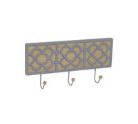 D,casa - Perchero de Pared Madera de 3 Colgantes Triple Panot Barcelona - Panot Barcelona Gris
