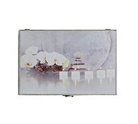 D,casa - Tapa de Contador Original Decorativas Zen orquidea Blanca