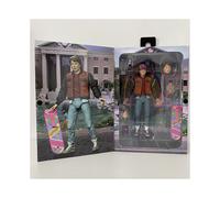 (D con caja) Regreso al futuro Parte II Ultimate Griff Tannen DOC Brown Marty McFly Figuras de acción Decoración