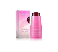 (D)Cooling Water Jelly Tint,Sheer Lip & Cheek Stain,Buildable Watercolor Finish-1,000+ Swipes Per Stick