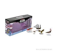 D&D Icons of The Realms: Escala de barco - Bienvenido a Wildspace - Juego de 5 piezas de minigura, mazmorras y dragones