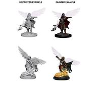 D&D NOLZUR'S MARVELOUS MINIATURAS SIN PINTAR AASIMAR MUJER WIZARD (PACK DE 6)