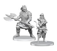 D&D Nolzur's Marvelous Miniatures: Assassin & Berserker (PREORDER)