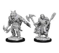 D&D Nolzur's Marvelous Miniatures - Male Half-Orc Barbarian