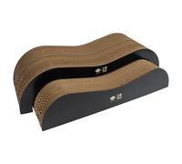 D&D Rascador Onda I Love Happy Cats Archie 75x18,5cm Marrón/Negro 2 Piezas