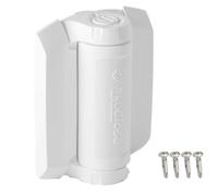 D&D Technologies TCHD1AS3WTS TruClose Heavy Duty Gate Hinges, for Self Closing Metal Gates Up to 154 Pounds, No Alignment Legs, White, 2 Count