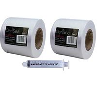 D-D The Aquarium Solution ClariSea SK-5000XL - Rollo de forro polar fino (6 pulgadas, 2 paquetes) Plus jeringa acuática superior americana, no funciona con el modelo Clarisea 3000. Clarisea 5000