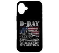 D-Day 2024 80th Anniversary Normandy D-Day Omaha Beach 1944 Carcasa para iPhone 16 Plus