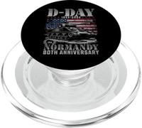 D-Day 2024 80th Anniversary Normandy D-Day Omaha Beach 1944 PopSockets PopGrip para MagSafe