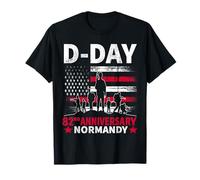 D-Day 2026 82nd Anniversary Normandy D-Day Omaha Beach 1944 Camiseta