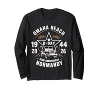 D-Day 2026 82nd Anniversary Normandy D-Day Omaha Beach 1944 Manga Larga