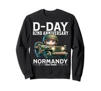 D-Day 2026 82nd Anniversary Normandy D-Day Omaha Beach 1944 Sudadera