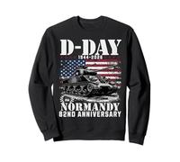 D-Day 2026 82nd Anniversary Normandy D-Day Omaha Beach 1944 Sudadera