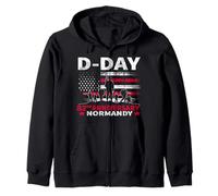 D-Day 2026 82nd Anniversary Normandy D-Day Omaha Beach 1944 Sudadera con Capucha
