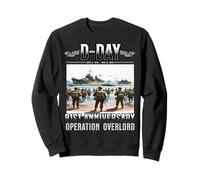 D-Day 81st Anniversary 2025 Normandy D-Day Omaha Beach 1944 Sudadera