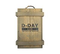 D-Day gin en caja de municiones