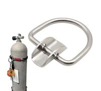 D de Buceo, retenedor de arnés de Acero Inoxidable para exploración, Acero 316 con Base Fija, Asiento de Hebilla Modelo As-909, Accesorio de posicionamiento de Mosca Trasera, Tanque, Surf